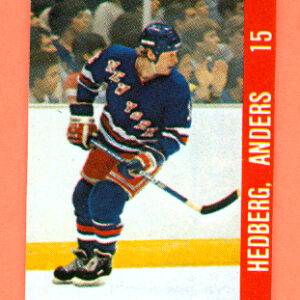 1983 Souhaits Renaissance Cards #246 Rangers- Anders Hedberg