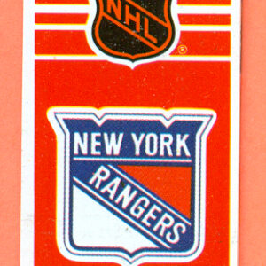 1983 Souhaits Renaissance Cards #252 Rangers- Logo