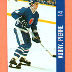 1983 Souhaits Renaissance Cards #263 Nordiques- Pierre Aubry