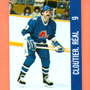1983 Souhaits Renaissance Cards #264 Nordiques- Real Cloutier