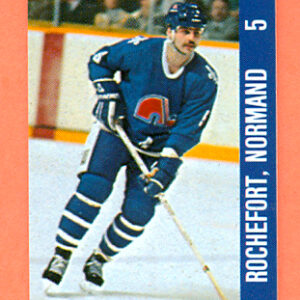 1983 Souhaits Renaissance Cards #265 Nordiques- Normand Rochefort