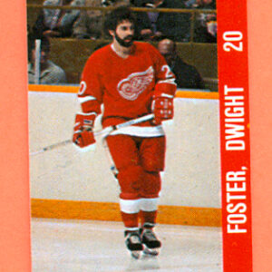 1983 Souhaits Renaissance Cards #273 Red Wings- Dwight Foster