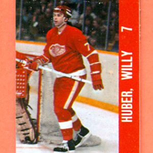 1983 Souhaits Renaissance Cards #276 Red Wings- Willie Huber