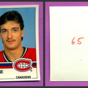 1987 PANINI 1 of 1 PROOF #65-Stephane Richer