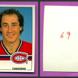 1987 PANINI 1 of 1 PROOF #69-Bob Gainey