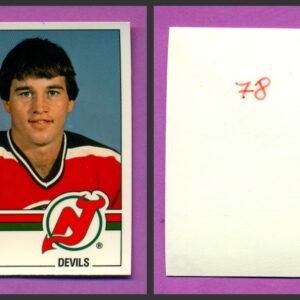 1987 PANINI 1 of 1 PROOF #78-Aaron Broten