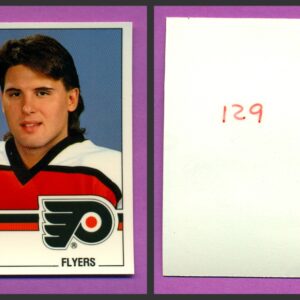 1987 PANINI 1 of 1 PROOF #129-Peter Zezel