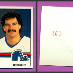 1987 PANINI 1 of 1 PROOF #163-Michel Goulet