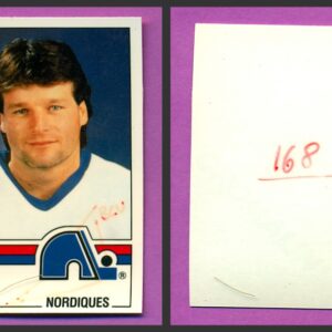 1987 PANINI 1 of 1 PROOF #168-Dale Hunter