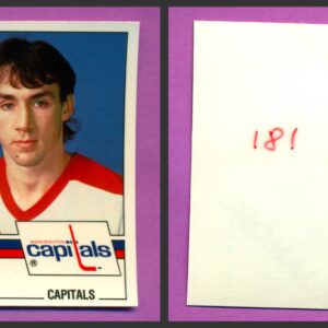 1987 PANINI 1 of 1 PROOF #181-Mike Ridley