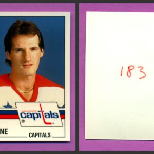 1987 PANINI 1 of 1 PROOF #183-Gaeten Duchesne