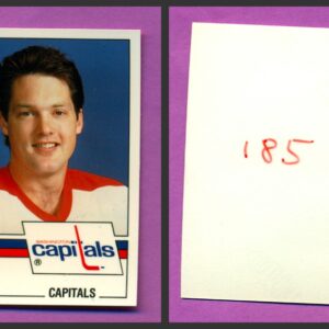 1987 PANINI 1 of 1 PROOF #185-Greg-Charles Adams