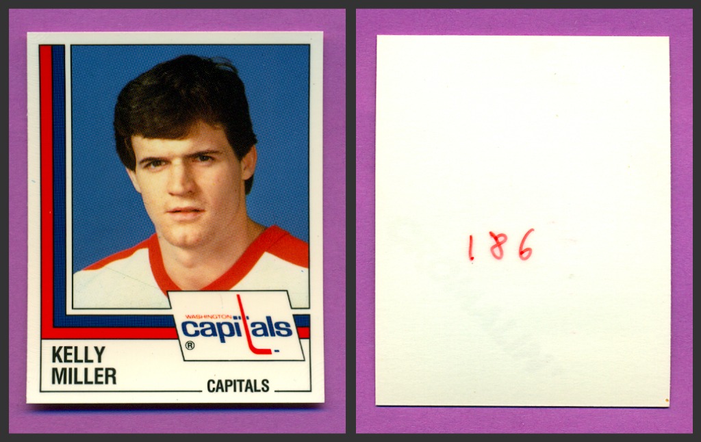 1987 PANINI 1 of 1 PROOF #186-Kelly Miller