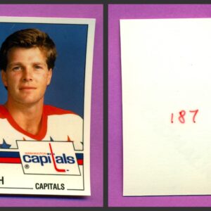 1987 PANINI 1 of 1 PROOF #187-Alan Haworth