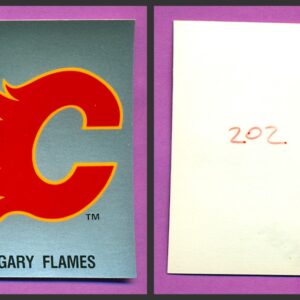 1987 PANINI 1 of 1 PROOF #202- Logo