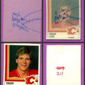 1987 PANINI 1 of 1 PROOF #211-Carey Wilson