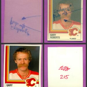 1987 PANINI 1 of 1 PROOF #215-Lanny McDonald
