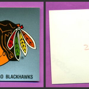 1987 PANINI 1 of 1 PROOF #219- Logo