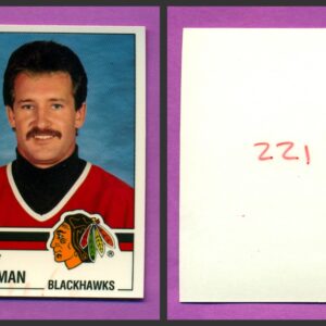 1987 PANINI 1 of 1 PROOF #221-Murray Bannerman