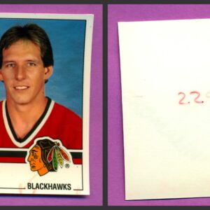 1987 PANINI 1 of 1 PROOF #229-Al Secord