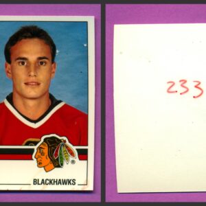 1987 PANINI 1 of 1 PROOF #233-Keith Brown