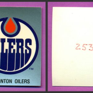 1987 PANINI 1 of 1 PROOF #253- Logo