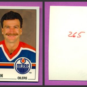 1987 PANINI 1 of 1 PROOF #265-Glenn Anderson