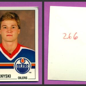 1987 PANINI 1 of 1 PROOF #266-Mike Krushelnyski