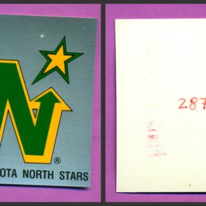 1987 PANINI 1 of 1 PROOF #287- Logo