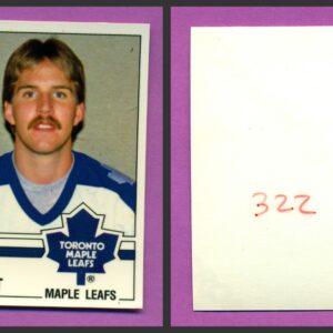 1987 PANINI 1 of 1 PROOF #322-Ken Wregget