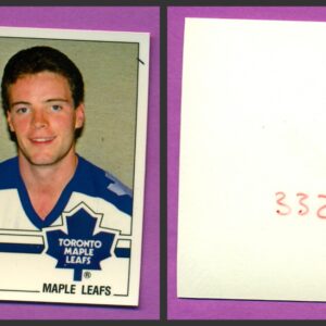 1987 PANINI 1 of 1 PROOF #332-Tom Fergus