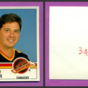 1987 PANINI 1 of 1 PROOF #340-Richard Brodeur