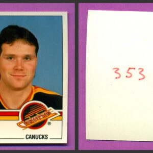 1987 PANINI 1 of 1 PROOF #353-Dave Lowry