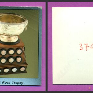 1987 PANINI 1 of 1 PROOF #374-Art Ross