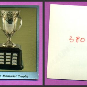 1987 PANINI 1 of 1 PROOF #380-Calder Memorial