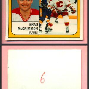 1988 PANINI 1 of 1 PROOF #6-Brad McCrimmon