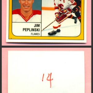 1988 PANINI 1 of 1 PROOF #14-Jim Peplinski
