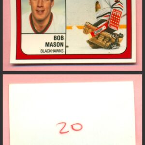 1988 PANINI 1 of 1 PROOF #20-Bob Mason