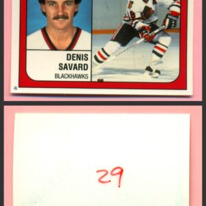 1988 PANINI 1 of 1 PROOF #29-Denis Savard