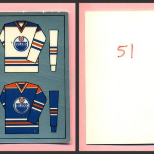 1988 PANINI 1 of 1 PROOF #51- Uniform