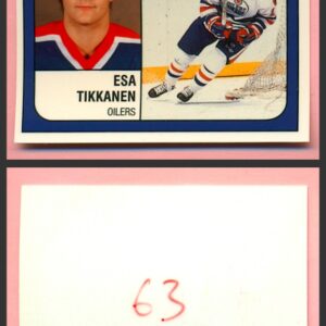 1988 PANINI 1 of 1 PROOF #63-Esa Tikkanen