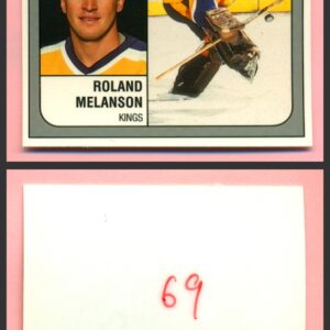 1988 PANINI 1 of 1 PROOF #69-Rollie Melanson