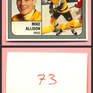 1988 PANINI 1 of 1 PROOF #73-Mike Allison