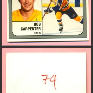 1988 PANINI 1 of 1 PROOF #74-Bob Carpenter