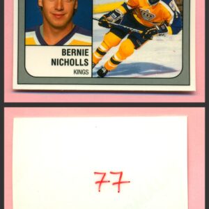 1988 PANINI 1 of 1 PROOF #77-Bernie Nicholls