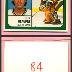 1988 PANINI 1 of 1 PROOF #84-Don Beaupre