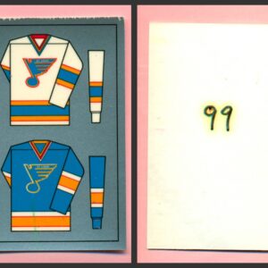 1988 PANINI 1 of 1 PROOF #99- Uniform