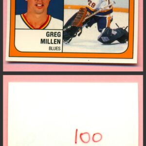 1988 PANINI 1 of 1 PROOF #100-Greg Millen