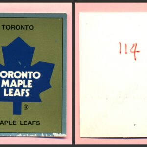 1988 PANINI 1 of 1 PROOF #114- Logo