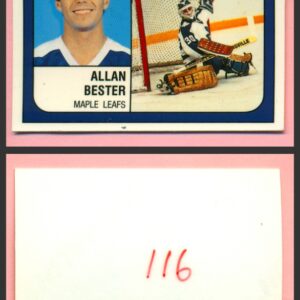1988 PANINI 1 of 1 PROOF #116-Allan Bester